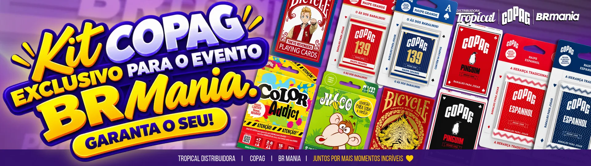 Kit Copag Evento BrMania
